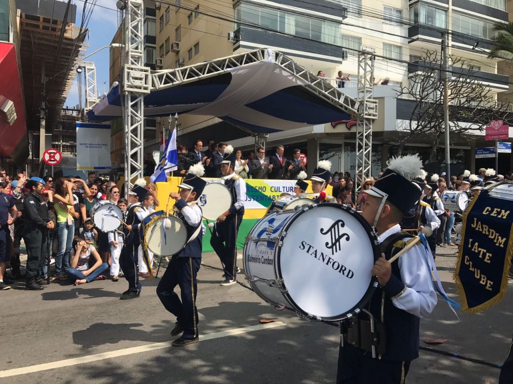 Educação – Balneário Camboriú terá dois Desfiles Cívicos: no Centro e no Bairro da Barra